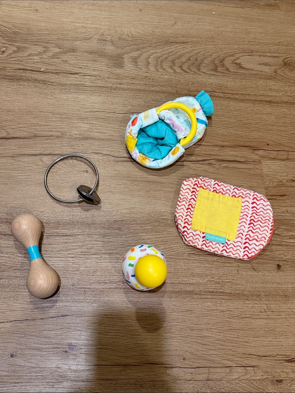 Unbranded Kids Sensory Toy Set - Yellow & Blue Accents